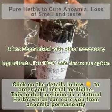 LOSS OF TASTE AND SMELL