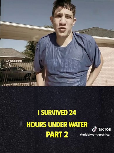 I Survived 24 Hours Underwater: Fun Challenges & Games