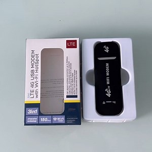 Router USB Nirkabel LTE 4G dengan Kartu SIM, Modem Data Wifi dengan Antena Wifi, Kartu Jaringan Modem, Dongle Saku, Router Pintar Portabel