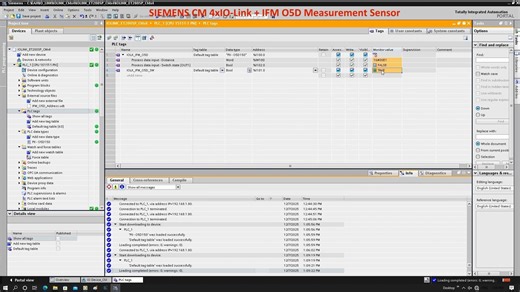 IOLK05. 西门子 IO-Link 主站ET200SP CM 4xIO-Link 的使用