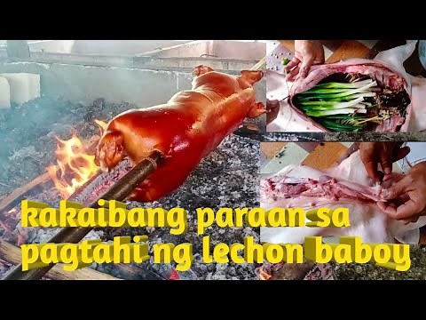 how to cook lechon baboy in the philippines? #roastedpig