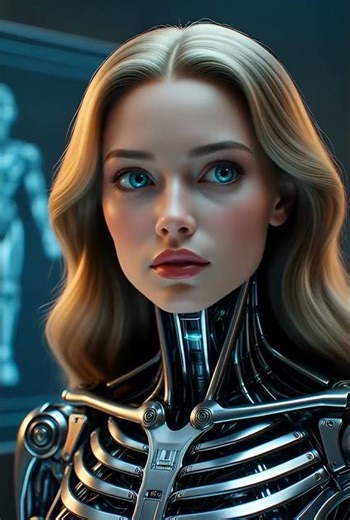 The Birth of Beauty: Elon Musk Brings Lifelike Android to Life #ElonMusk #TeslaRobot #HumanoidRobot
