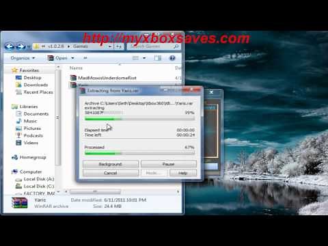 How to Place XBLA/DLC into your USB Drive/Hard Drive