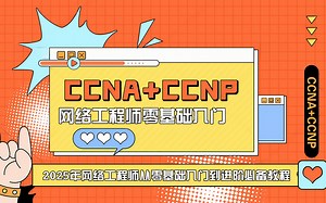 【思科CCNA+CCNP认证】2025年网络工程师从零基础入门到进阶必学教程！