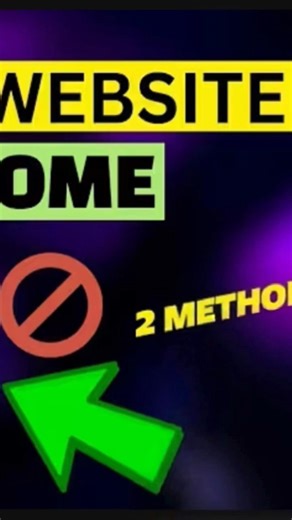 Block Websites On Google Chrome ✌ #smartphone #tech #settings #tips #howto #disable #end