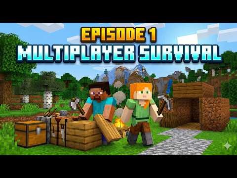 Two Idiots Playing Minecraft Bedrock Edition EP1