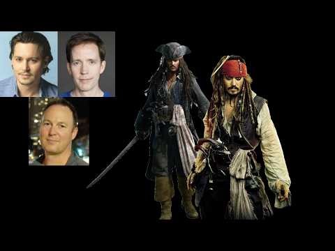 Animated Voice Comparison- Captain Jack Sparrow (Pirates of the Caribbean)
