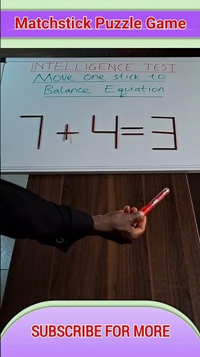 🔥🔥 Advanced matchstick puzzles #maths #puzzlegame