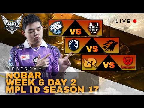 RESTREAM MPL ID S17!! EVOS VS AE #mlbbidcreator