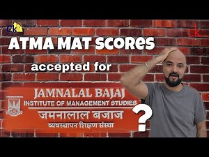 ATMA MAT scores accepted for JBIMS Sydenham ?