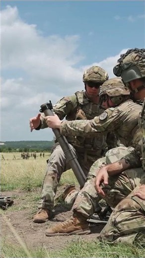 ALERT! U.S. Mortars Level Up! #usarmy #training #righttargets