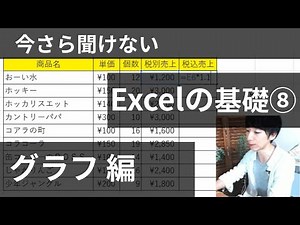 ⑧[グラフ 編]今さら聞けないExcelの基本！シリーズ