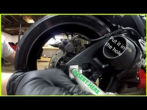 2011-2024 GSX-R 600/750 Rear Wheel Removal/Install HOW TO!