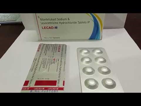 LACAD-M (MONTELUKAST SODIUM AND LEVOCETRIZINE HCL TAB)