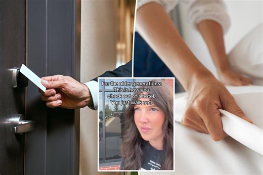 How do you check out of a hotel? Generations argue over the right way to do it: ‘An old person thing’