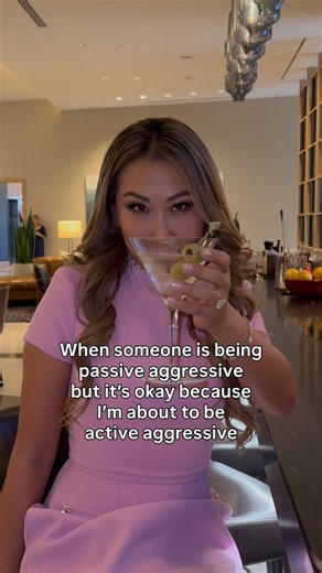 Me whenever someone starts a sentence with "I'm not trying to be rude, but…" 🍸