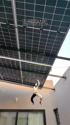 Non-PTA Seasonal Installers (Electrician vs Gate G #solarstructure #solarfabrication