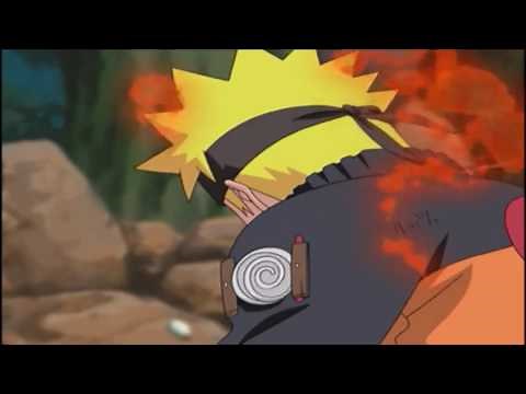 Naruto se transforme en kiyubi