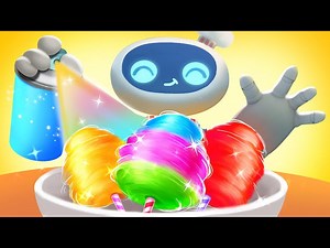 Robot Snack Maker | Yummy Foods Family | Kids Cartoon | BabyBus TV - Videos For Kids