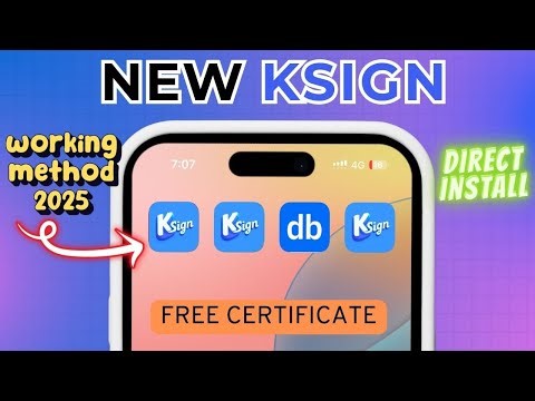 FREE Method Ksign iOS | Install IPA Files on iPhone/iPad No PC