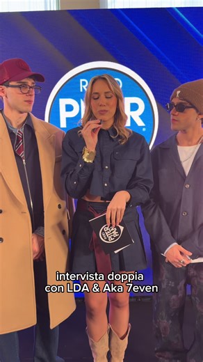LDA & Aka 7even pronti a fare l’intervista doppia! #radiopiterpan #sanremo #lda #aka7even