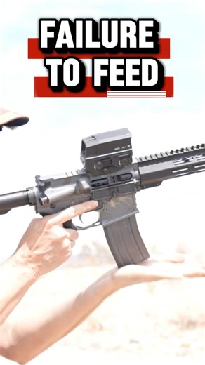 AR-15 Malfunctions in Under 60 Seconds! #military #army #combatready #tacticalgear #callofduty