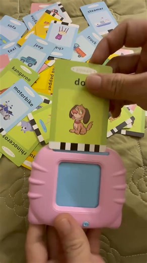 🖐️Watch your grandchild speaks their very first words in front of the whole family. Meet the Montessori Talking Flash Cards! The fun, interactive way to build real language skills 🎤 ✅ Expands vocabulary with 224 learning pieces ✅ Encourages clear pronunciation ✅ Boosts sensory & memory development ✅ Keeps learning screen-free & engaging 💬 “My grandson said ‘mama’ for the first time using these cards — everyone clapped and hugged. Truly unforgettable.” – Linda R. 🎉 Grandparents Special: 50% O