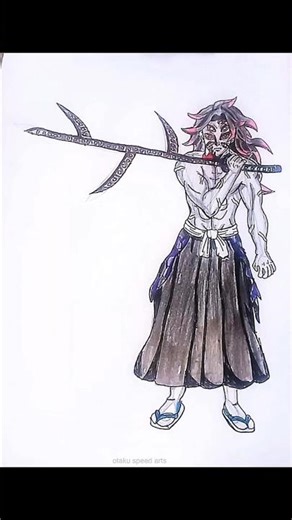 upper moon characters. speed draw #drawing #art #anime #animedrawing #fyp #draw #uppermoons