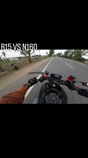 "R15 vs N160 – The Real Monster Revealed! 🏍️💥" #sorts