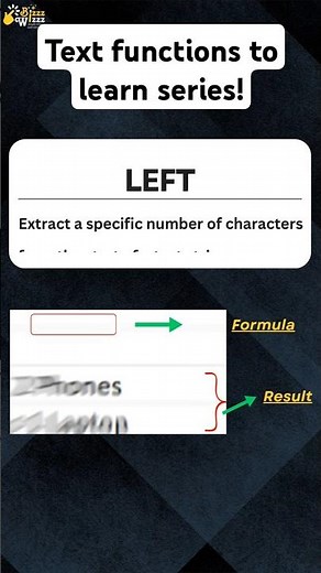 Text Functions in Excel Series: Pick the first letters of a text ! #excel #tipsandtricks #shorts