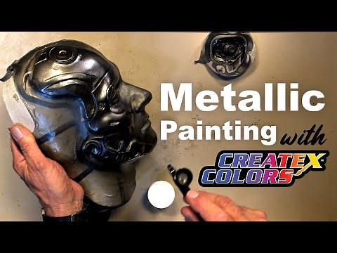 Terminator Makeup FX Part 1: Painting Prosthetics with Createx Colors