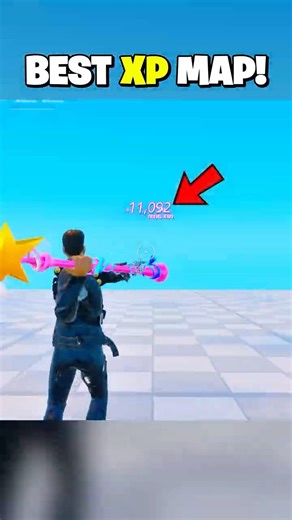 New BEST Fortnite XP Map to Level Up FAST... 🔥✅ #prosettings #fortnite