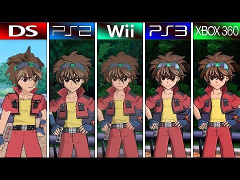 Bakugan Battle Brawlers (2009) DS vs PS2 vs Wii vs PS3 vs XBOX 360