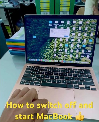 How to Turn On & Switch Off MacBook Series | Quick Demo