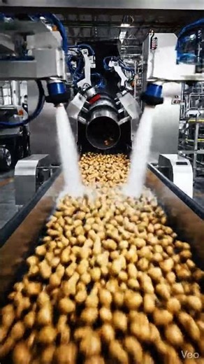 Inside a Mega French Fries Factory | Full Process in Seconds!