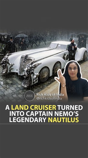 A Land Cruiser Turned Into Captain Nemo’s Legendary Nautilus The Nautilus Car – Captain Nemo’s Legendary Land Cruiser This isn’t just an ordinary car… it’s Captain Nemo’s iconic land cruiser – The Nautilus Car. Created for the 2003 film *The League of Extraordinary Gentlemen*, this futuristic masterpiece was inspired by Captain Nemo’s prized submarine, the Nautilus. Played by Naseeruddin Shah, Captain Nemo’s car became one of the most unforgettable elements of the fantasy adventure film — even t
