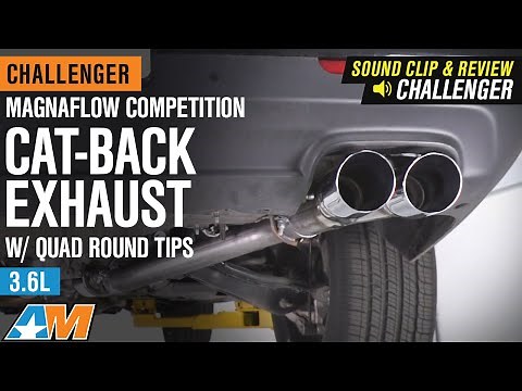 Challenger Magnaflow Competition Cat-Back Exhaust w/ Quad Tips (2015-2019 3.6L) Sound Clip & Review
