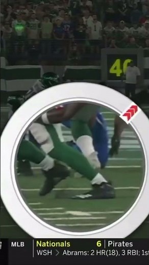 Aaron Rodgers Injury Achilles Snaps Close Up Slo-Mo