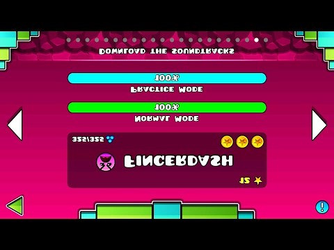 FINGERDASH but..UPSIDE DOWN 8) | Geometry Dash 2.1 : Fingerdash Z - W35gamer