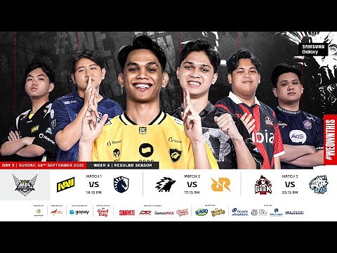 🔴 LIVE | MPL ID S16 | RS Day 3 Week 6 | English