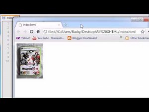 XHTML and CSS Tutorial - 10 - Resizing Images Video Lecture | Learn Website Designing with XHTML and CSS - Software Development