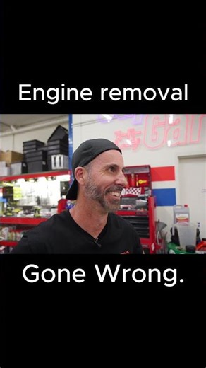 ENGINE REMOVAL GONE WRONG