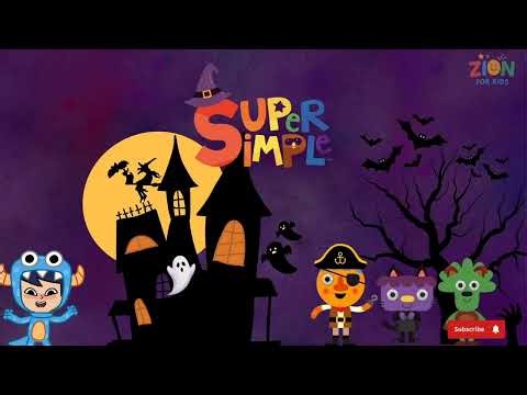 Can You Make A Happy Face, Halloween Song - Super Simple Songs | Zion for Kids