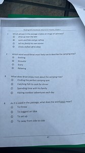 Reading Skills Workbook, Daily F.A.S.T. Practice, Grade 41 Wh... | Filo