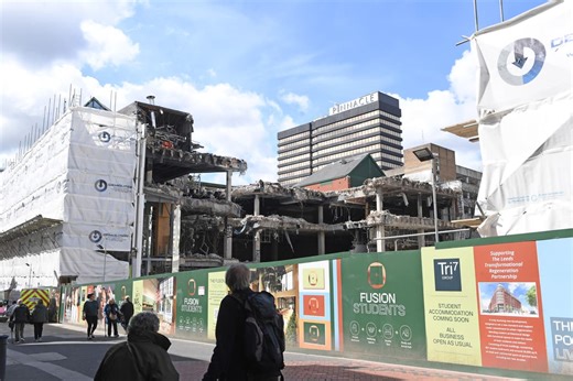 17 pictures as demolition of The Core shopping centre in Leeds nears completion