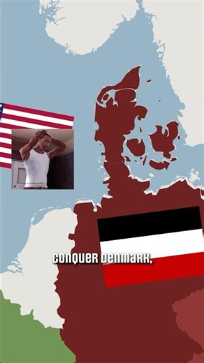 How did America extort a peaceful Denmark for an island? #history