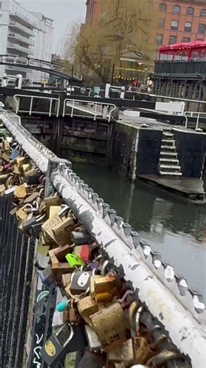 Love Lock Bridge || Camden Lock, London 💕