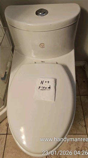 I am open to suggestions as to how to resolve the issues with this #americanstandard low flow dual flush toilet that simply will not flush correctly. #handymanreality #plumber #plumbing #toilet