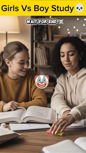 Girl vs boys study☠️💀 #shorts #trollfaceedit