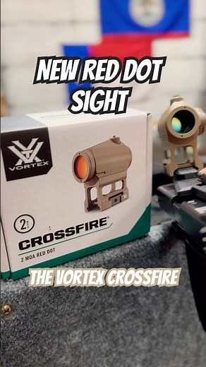 Check out this new Red Dot Sight! The Vortex Crossfire #reddotsight #shootbetter #vortexoptics #2a